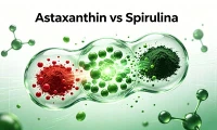 Astaxantina versus espirulina: qual é o melhor suplemento?